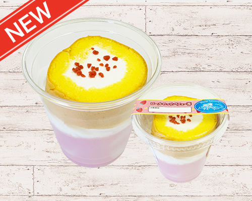 ロールのっけパフェ・苺