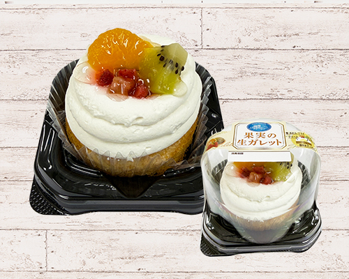 果実の生ガレット