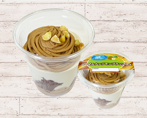 ヘーゼルナッツモンブランパフェ